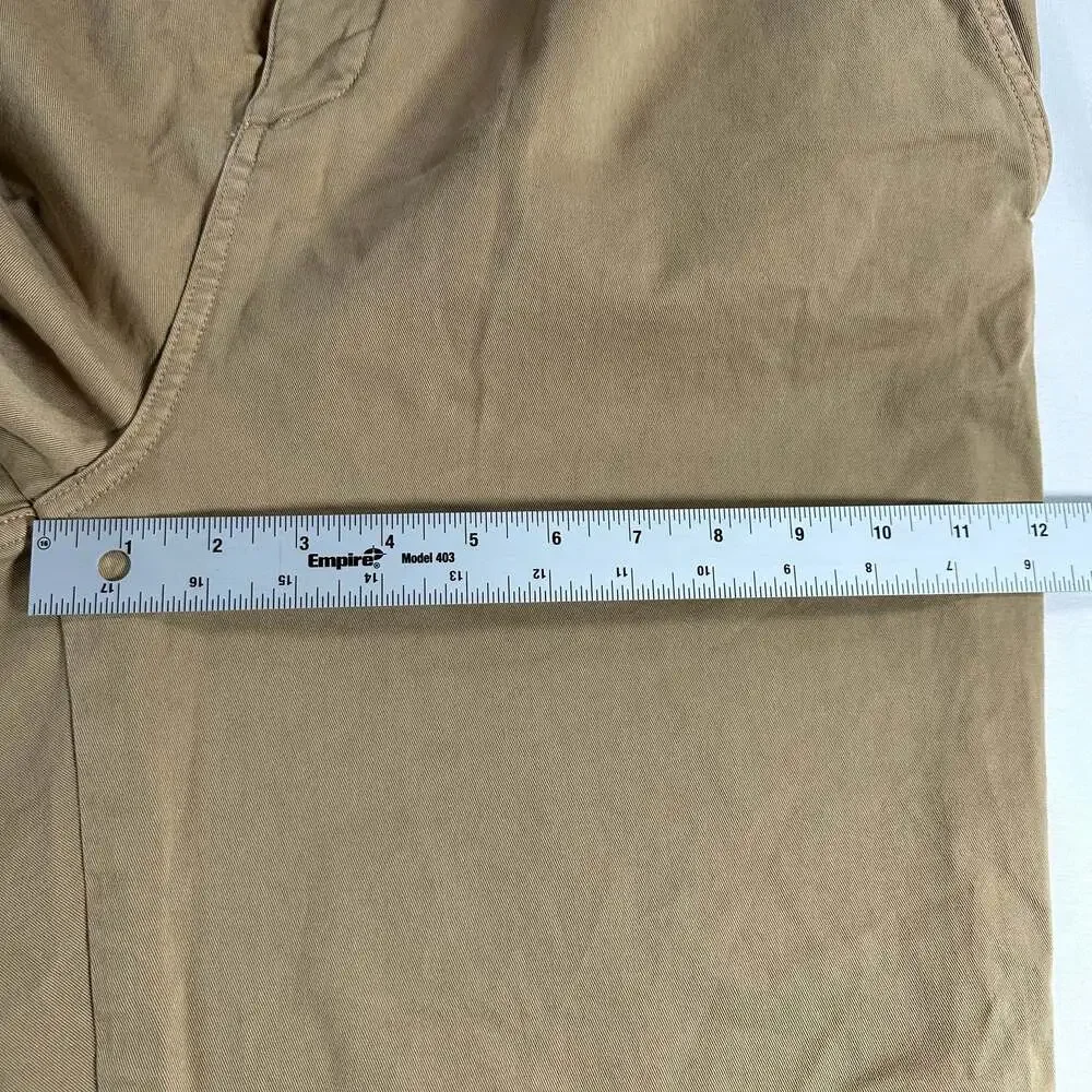 Banana Republic Slim Fit Drawstring Waist Chino Pants Khaki Brown Size XL